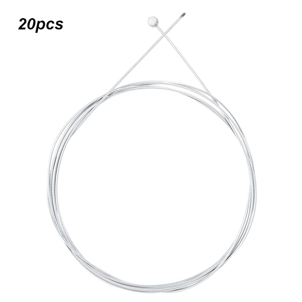 20st metall 2,5 m längd 1,6 mm tjock elcykel bak kabelkärna bromslina Cykeltillbehör