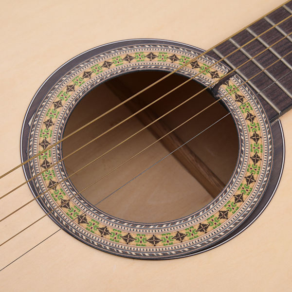 3st Guitar Sound Hole Inlay Klassiska akustiska gitarrer Musikinstrumenttillbehör