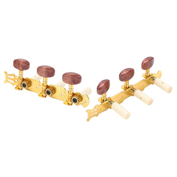 2 st Klassiska Gitarrstämskruvar Mekanik Stämapparat Set Musikinstrument Tillbehör