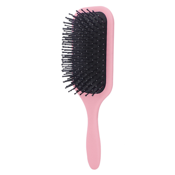 Hårborste Detangling Styling Massage Hårbotten Luftkudde kam för lockigt rakt hår Rosa
