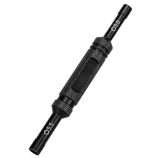 5,0 mm 5,5 mm Demonteringshylsa Aluminiumlegering Universal Demonteringshylsa RC Underhållsverktyg för M3 Mutter M2 Mutter Svart