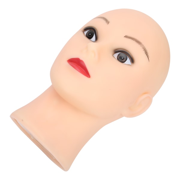 Bald Mannequin Head Hats Briller Viser Parykker Making Practicing Manikin PVC Head Model