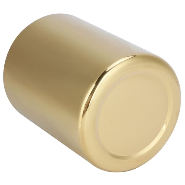 Penneholder i rustfrit stål, skrivebordsorganisator, blomstervaser, pen, makeup børsteholder, guld