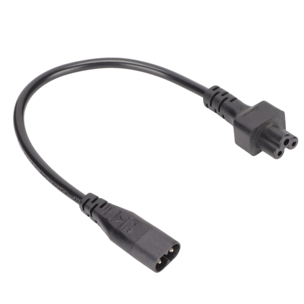 IEC320 C8 till IEC320 C5 power IEC320 C8 hane till C5 hona kabeladapter för 3-stifts power för bärbar dator 100‑250V