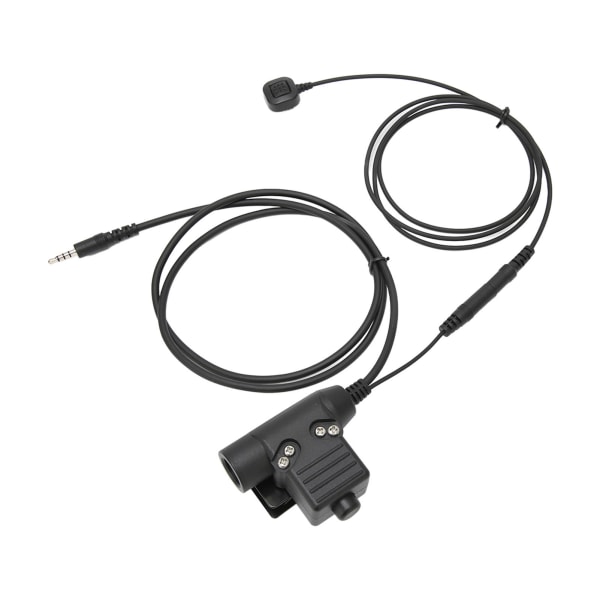 U94 PTT Finger Mic 3,5 mm Plug and Play Standard U94 hodesettadapter for mobiltelefon
