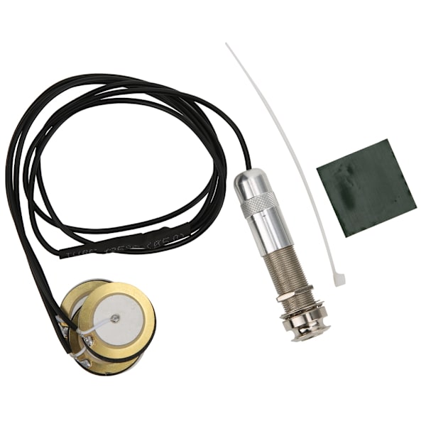 Profesjonell rund gitar pickup svinger Mikrofon Akustisk Ukulele tilbehør
