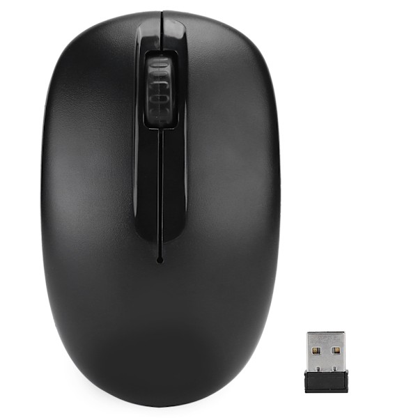 Trådlös mus C900 2.4G Notebook Desktop Universal Computer Wireless Mouse (Svart)