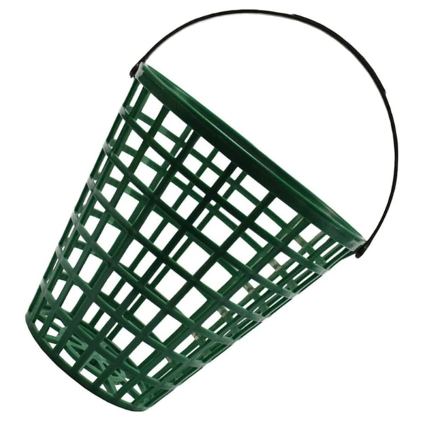 Boldkurv i plast med håndtag til opbevaring af bolde