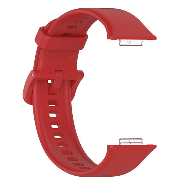 Smart Watch Ersättningsband Smart Watch Mjuk silikonrem för FIT2 Röd