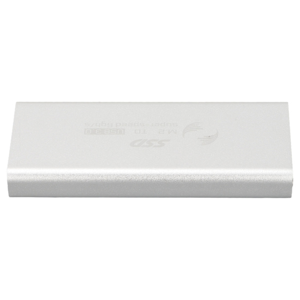 MSATA til USB 3.0 SSD-kabinetadapter 6 Gbps overførselshastighed God varmeafledning SSD-kabinet Conveter-etui til pc