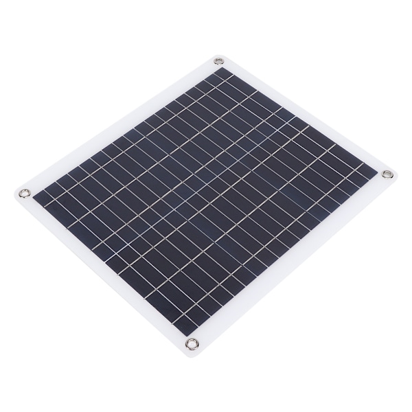 20W 12V Mini Polysilicon Solcellepanel Bærbar Fleksibel Solcellepanel Lader for Utendørs