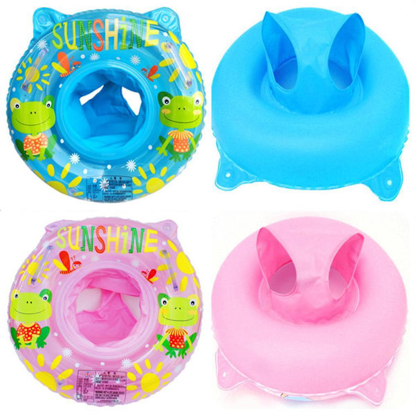 Baby simring sommar baby flyta simring uppblåsbar simring med simstol
