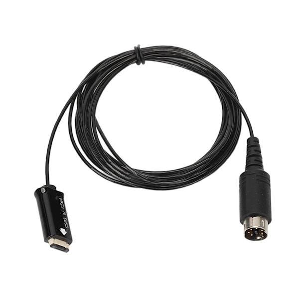 CIC-programmeringskabel svart justera volymtestning exakt signalöverföring USB-programmeringsanslutningskabel