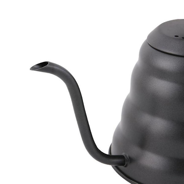 Rustfrit Stål Hæld-Over Kedel med Termometer | Kogeplade Svanehals Kaffekande | Anti-Rust Design