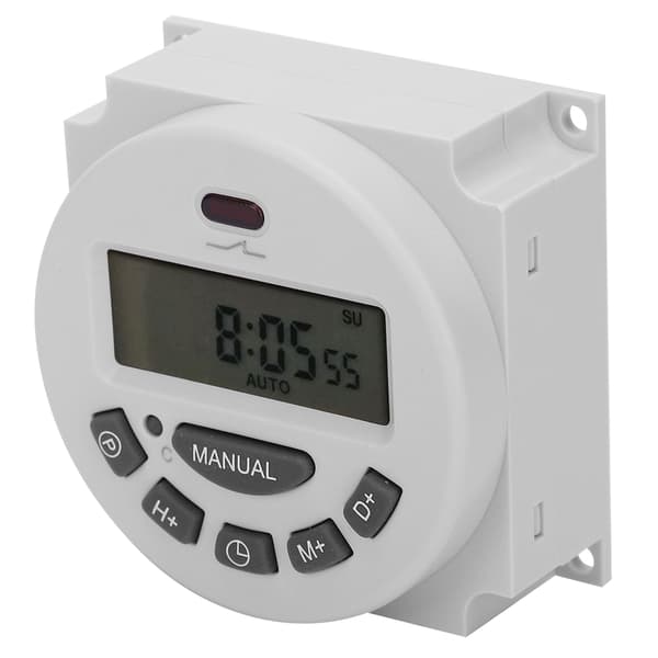 CN101A L701‑12V Digitalt Tidsur LCD Kongenerisk Mikro‑Computer Elektronisk Timer
