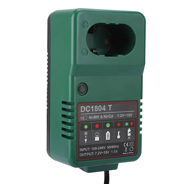 Flernivås beskyttelse Ni MH batterilader DC 7.2V 18.0V Ni MH lader for MAKITA - AU plugg