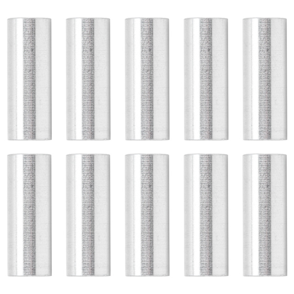 10 st Rund distanshållare aluminiumlegering ogängad fristående stödbeslag 6 mm Ytterdiameter Lång 16 mm