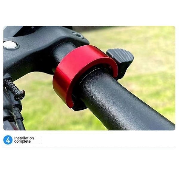 Polkupyörän kello Super Ring Horn Universal Stealth Horn Musta