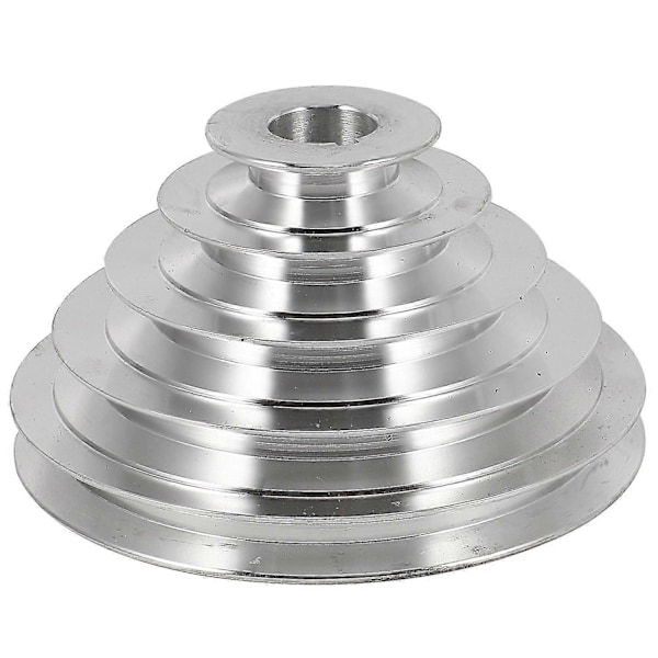 25mm Borr Aluminium Hjul A Typ 5-stegs Remhjul kompatibelt med Kilrem Kamrem