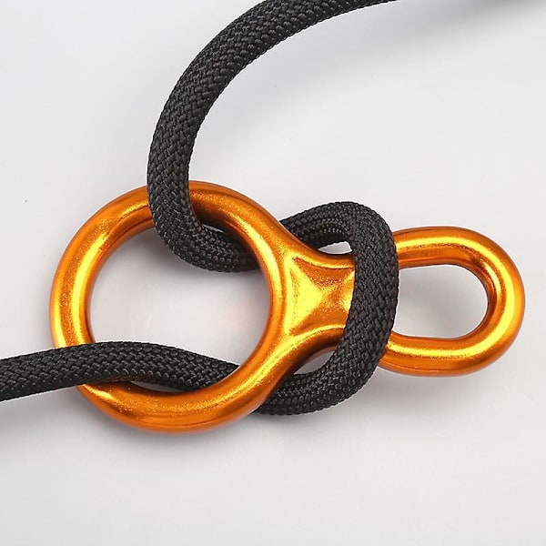 Klatre-redning Figur 8 Nedfirer - Lett Aluminium-Magnesium Legering
