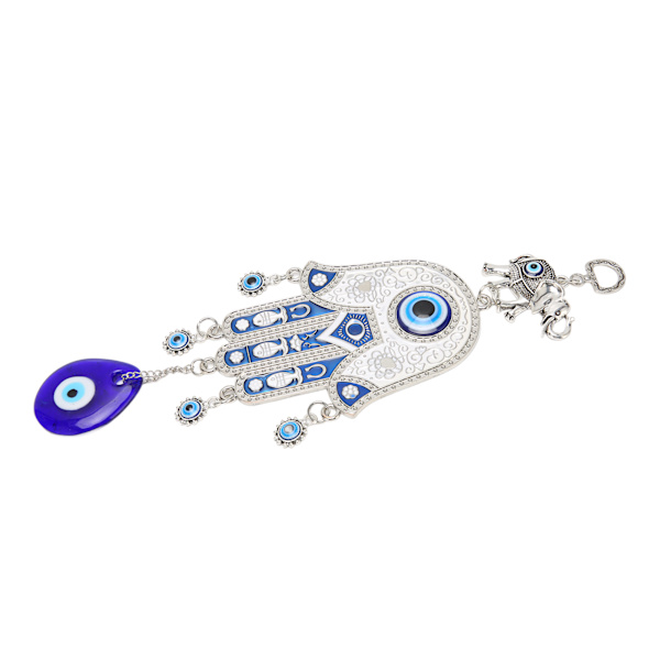 Blue Eye Bilhängande prydnad attraktivt skydd Handamulet Bilspegeldekor Hängande för väggdörr hall