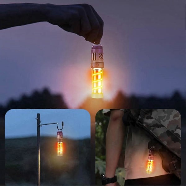 Myggdreper, USB-lading Buzzbug Myggfanger, Buzzbug Lanterne, Anti-myggenhet Bærbar for Hjem, Camping, Piknik -GSL FF GY ZD W