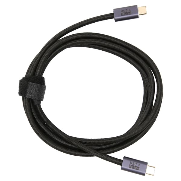 USB4 Datakabel Hög Hastighet 20Gbps Typ C 8K60Hz Datakabel för Bärbara Datorer Surfplattor Mobiltelefoner 200cm/78.7in