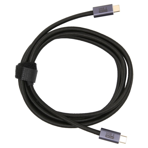 USB4 datakabel højhastigheds 20 Gbps Type C 8K60Hz datakabel til bærbare computere Tablets Mobiltelefoner200cm/78.7in