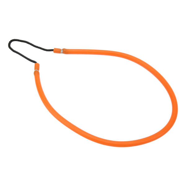 Skytepole spyd slynge 5x10mm latexbånd god elastisitet tilbehør for fiske oransje