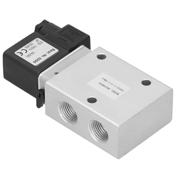 Elektrisk magnetventil 2 positioner 3-vejs enkeltstyret retningsventil 12 mm diameter 8020850AC110V