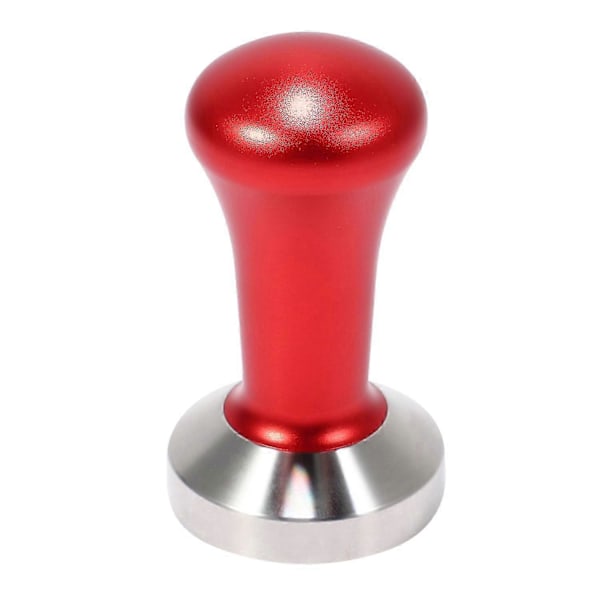 51mm Espresso Kaffe Tamper Röd Kaffe Tamper Maskin Press Platt Bas Barista Tillbehör