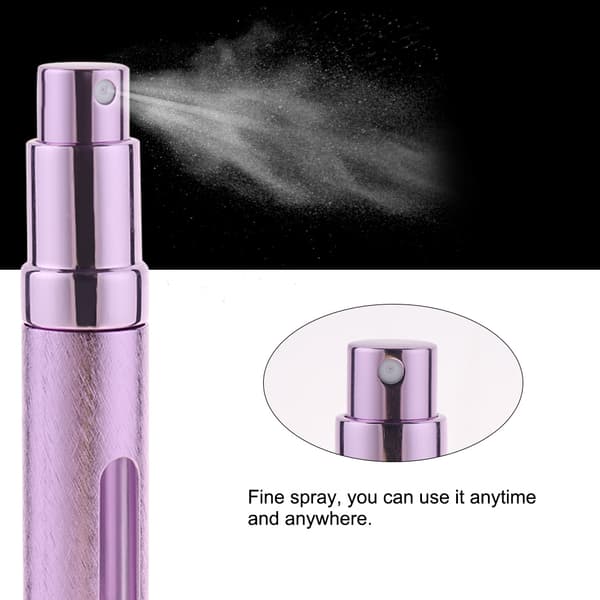 12ml Parfymesprayflaske Reise Bærbar Påfyllbar Parfyme Atomizer Lilla