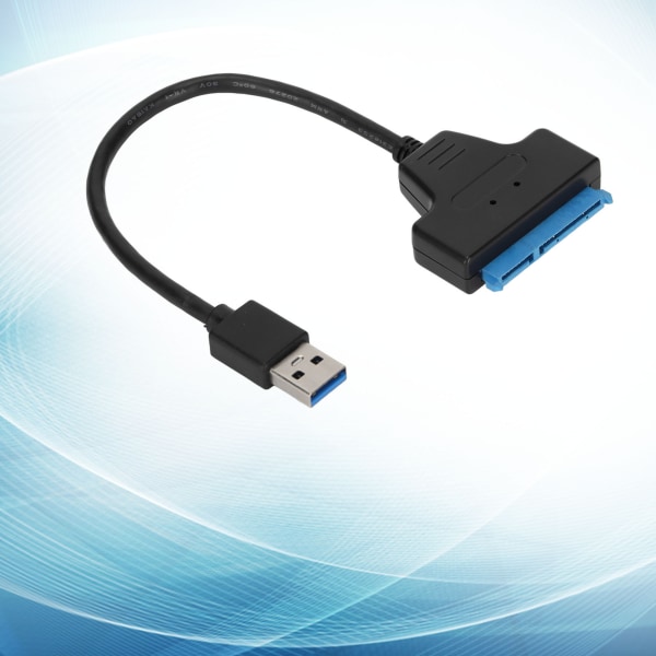 USB3.0 till SATA-adapter Stöder UASP USB3.0 SATAIII-hårddiskadapter för 2,5-tums 3,5-tums SATA-gränssnittshårddiskar