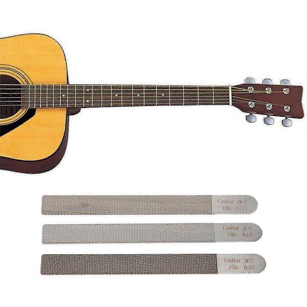 3st/Set Gitarr Sadel Filar Band Krökningsfil Luthier Reparationskit