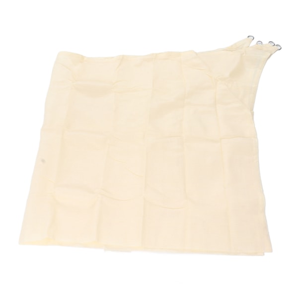 Solseil i vanntett polyester med UV-blokkering og rustfrie D-ringer for hage og svømmebasseng, 9,8 x 9,8 fot