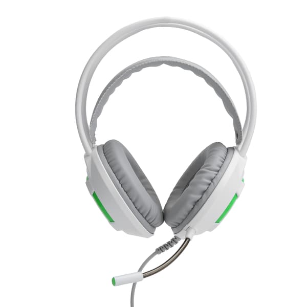 AJAZZ Kablet Headset Over-Ear Støjreducerende Gaming Hovedtelefoner med 3,5 mm Interface AX120 (Hvid)