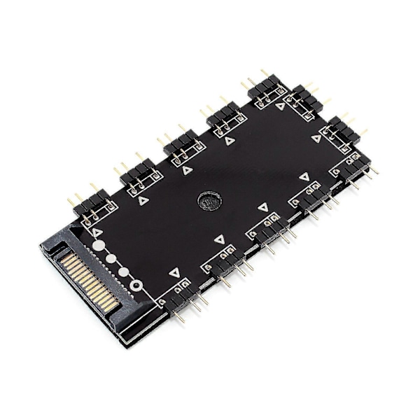 LED Splitter 12-port Hub med 5V 3-pin Förlängningssladd, Perfekt För Mycket RGB
