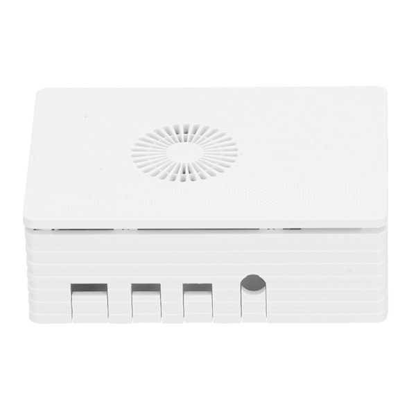 Kabinet til Raspberry Pi 4 Model ABS Kølende Beskyttelsesskal Mikrocomputer Tilbehør