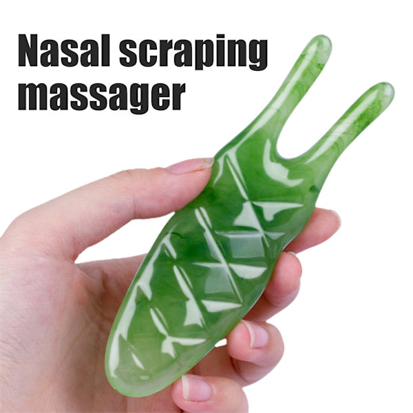 Harpiks Bivoks Næseskraber Undertrykker Fine Linjer og Strammer Huden Næsemassagestav Ansigtsmassager Skraber