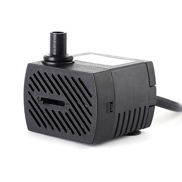 Europæisk standard SM-018 2,5 W mini AC vandpumpe til akvarier, akvarier og små havefontæner