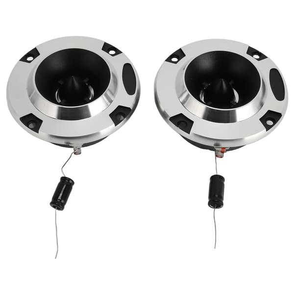 2 st bil-diskant HIFI-ljudkvalitet Känslig Silver 150W Dome-diskant för alla billjudsystem