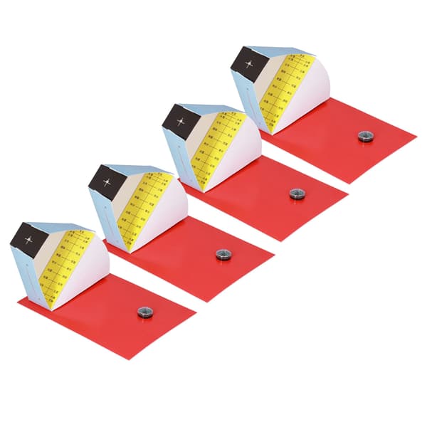4 Sæt Mini Pin Hole Solartermometer Legetøj DIY Videnskabelige Eksperimentelle Undervisningshjælpemidler til Børn