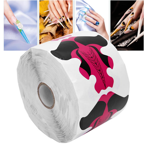 Nail Gel Forms Goldfish Shape itseliimautuva Nail Art Extension Tarra naisille