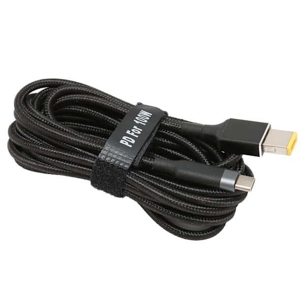JORINDO PD-opladerkabel USB C til lang SlimTip strømopladningskabel til ThinkPad (2 meter)