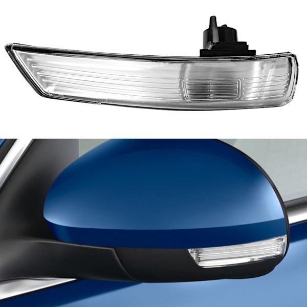 Venstre sidespejl signalindikatorlampe uden pære til Ford Focus 2008-2016