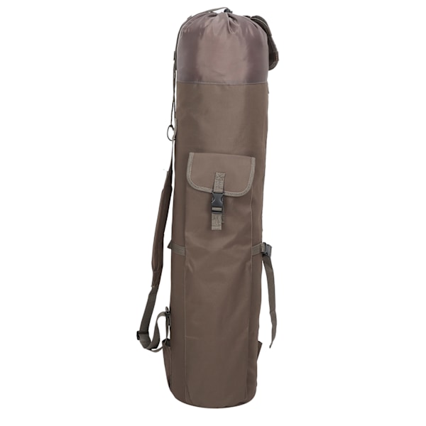 Multifunksjonell fiskestangpose med oppbevaringspose for stangveske (Khaki)