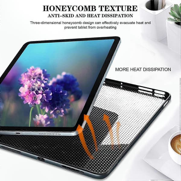 Tab 10.1 (2025) TB311XU Case, Slim Soft TPU Cover with Pattern Print for Zhaoyang K10C Tablet Peacock