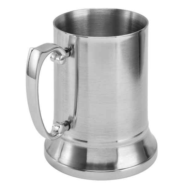Ölmugg Dubbelskiktsdesign God Värmeisolering Utsökt Vacker Kaffekopp för Restauranger Barer Hotell 450 ml Liten