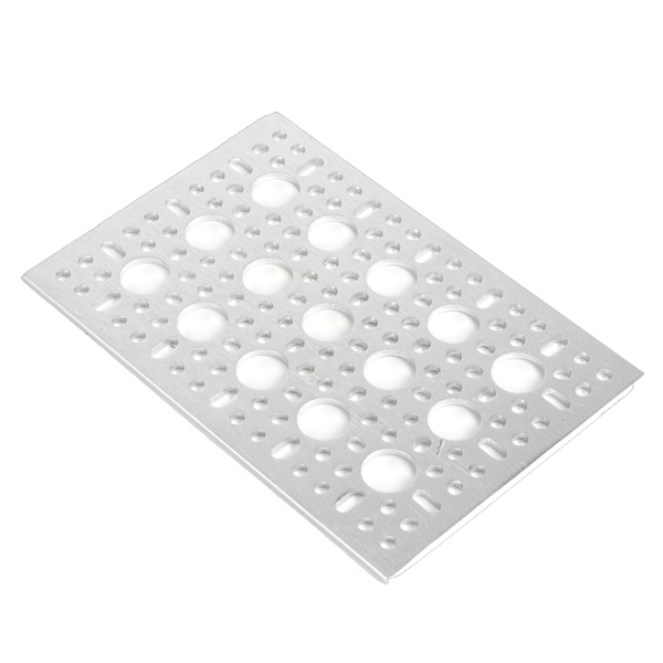 Alumiininen ristikkolevy mesh näyttökuvio teollinen ohjauskomponentti 3123-0096-0144