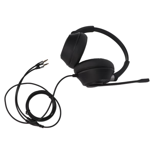Mobiltelefon Headset Støjreducerende Dobbelt 3,5 mm Jack Lav Forvrængning Kommunikations Computer Headset med Mikrofon